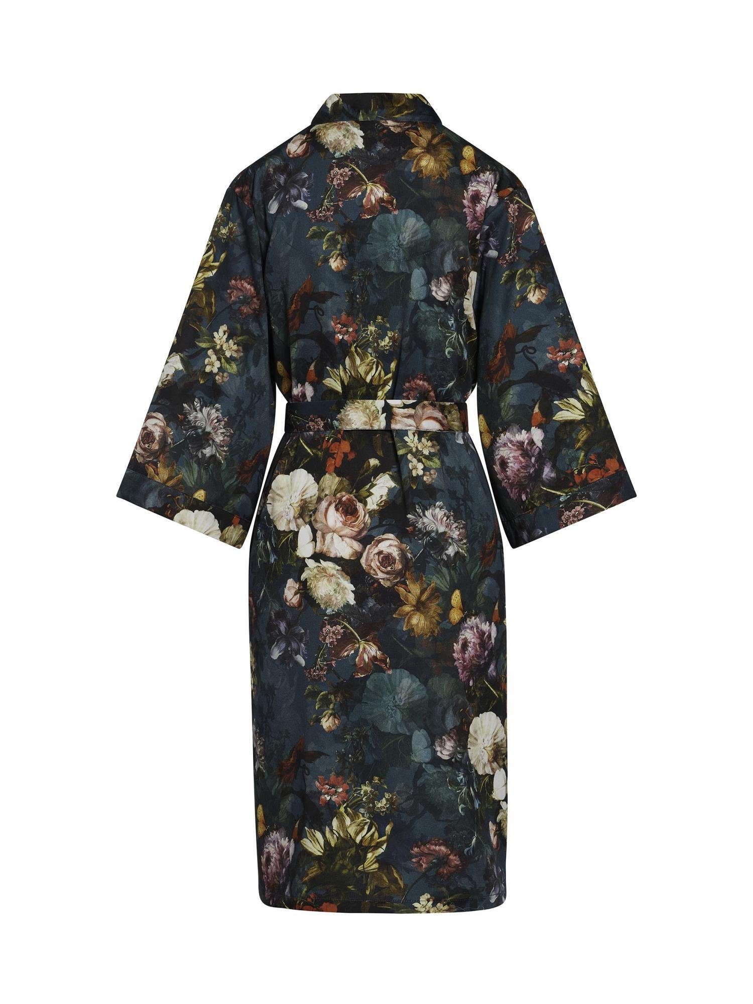 Essenza Kimono sarai karli, Kurzform, Baumwolle, Kimono-Kragen, Gürtel, mit wunderschönem Blumenprin