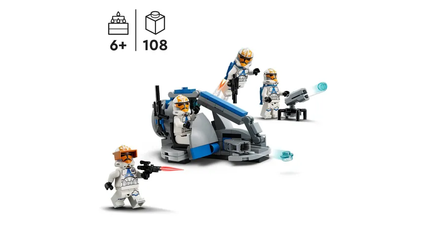 LEGO Star Wars 75359 Ahsokas Clone Trooper der 332. Kompanie – Battle Pack
