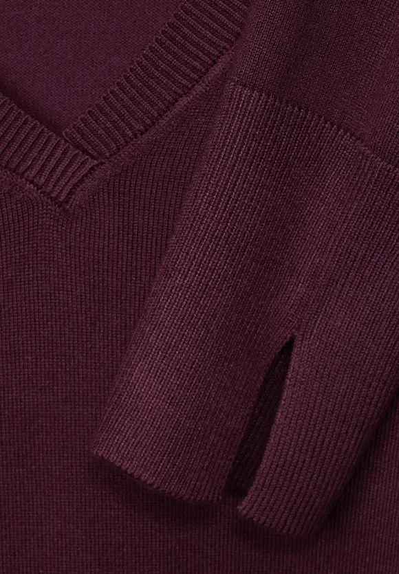 Street One Pullover mit V-Ausschnitt