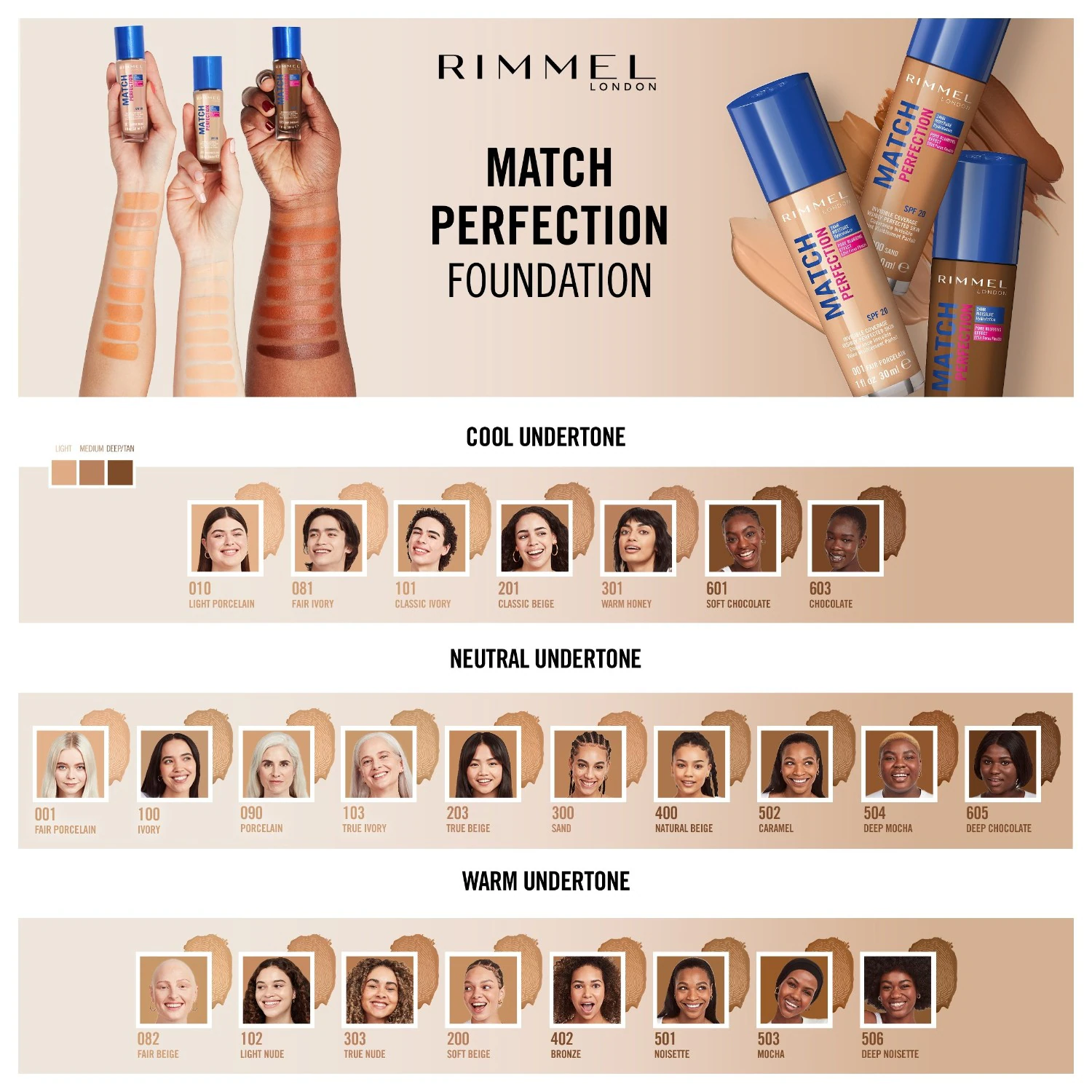 Rimmel London MATCH PERFECTION