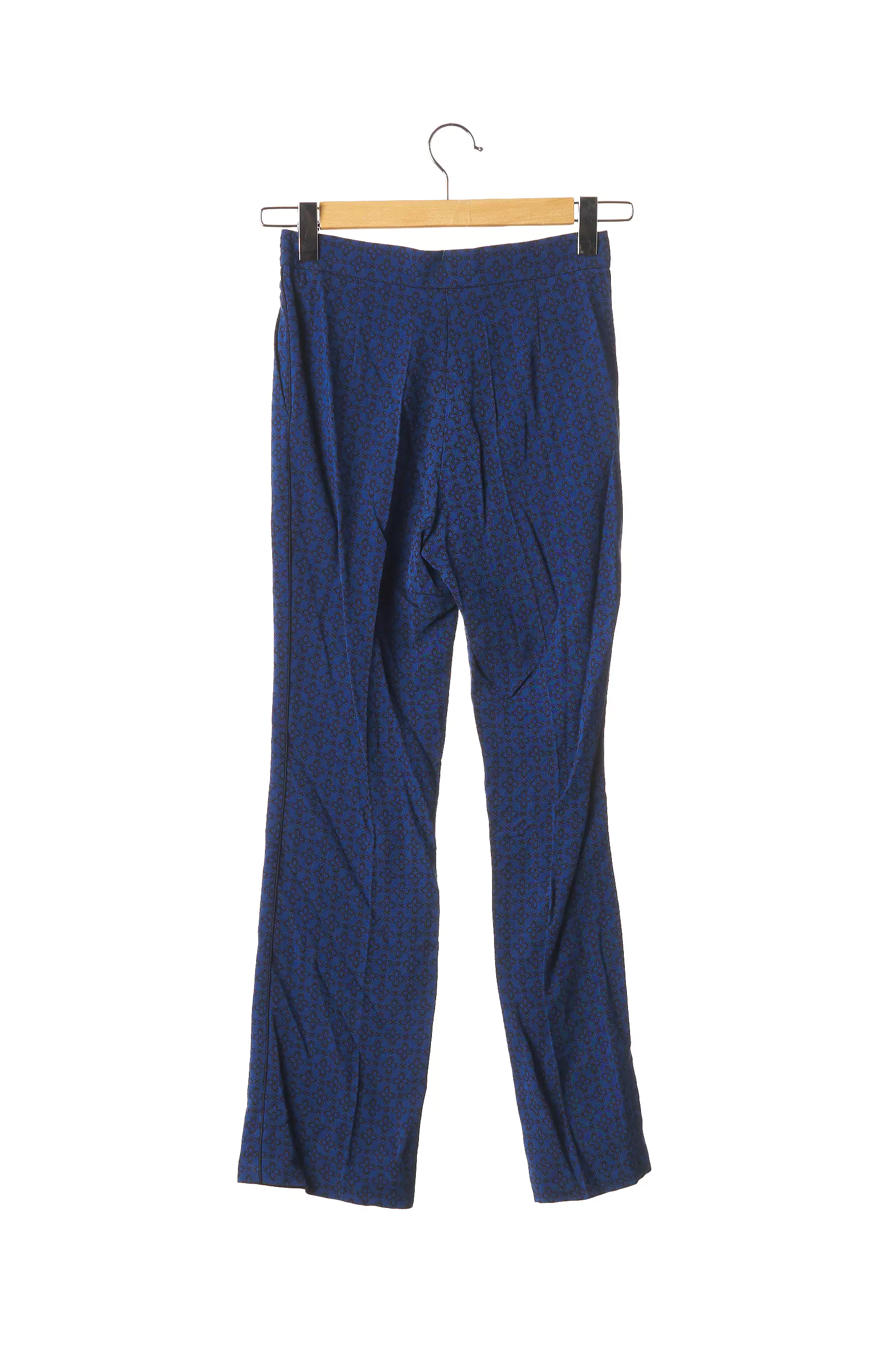 Sandro Pantalons Droits Femme couleur bleu