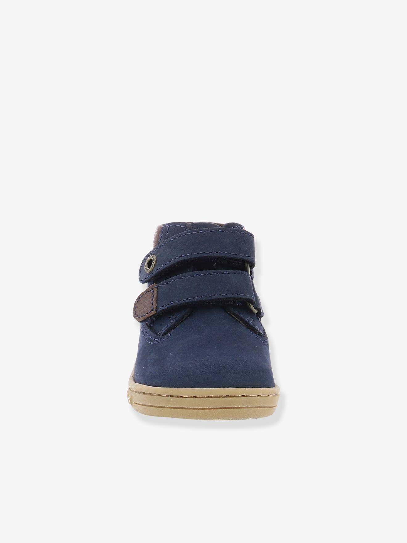 Bottillons cuir enfant Tackeasy KICKERS® marine