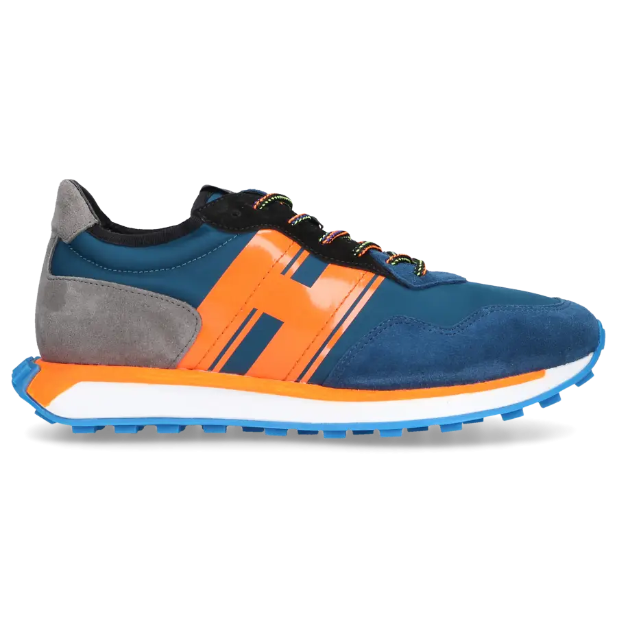 Hogan - Sneaker low H607 Veloursleder - blau