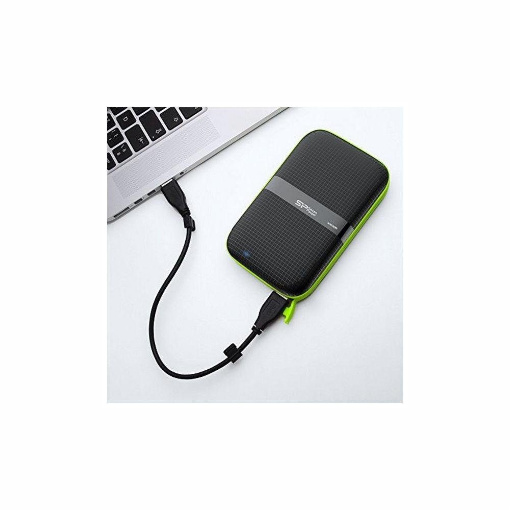 SILICON POWER Externe Festplatte Silicon Power A60 25 USB 30 2 TB Anti-shock Waterpr interne Gaming-SSD