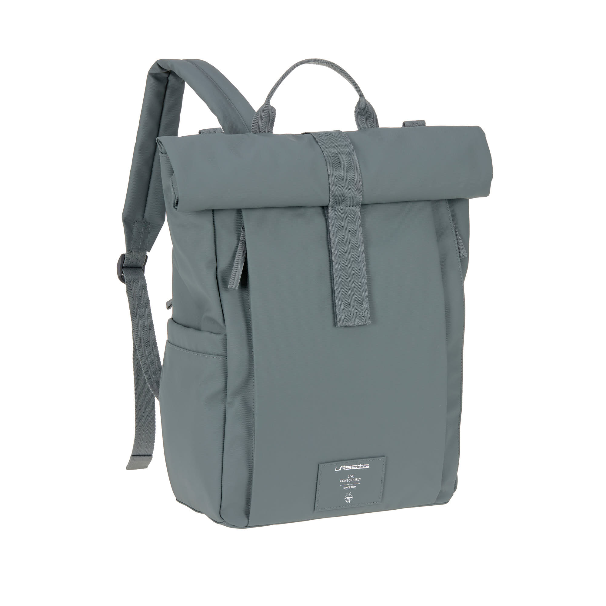 Wickelrucksack - Rolltop Up Backpack, Anthrazit