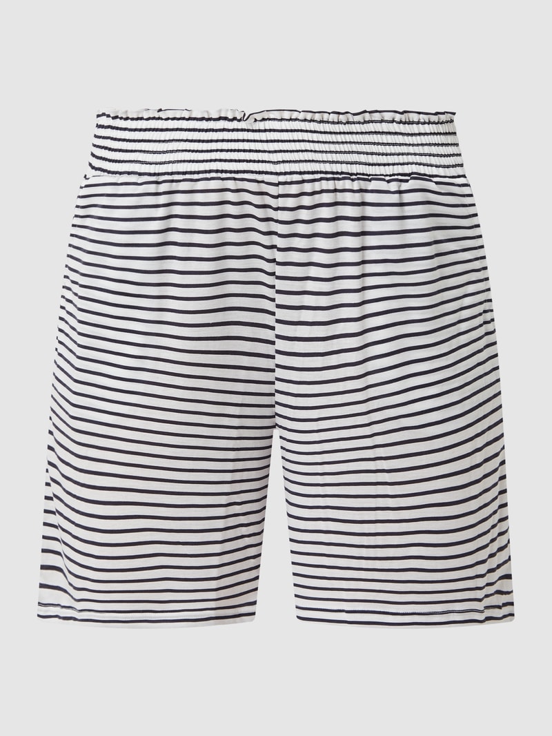 Pyjama-Hose aus Lyocell in marineblau
