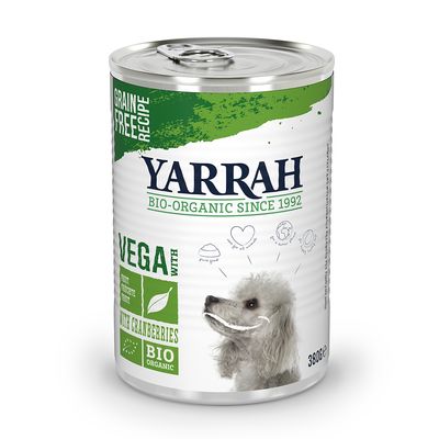 9 + 3 gratis! 12 x Yarrah Bio Nassfutter
