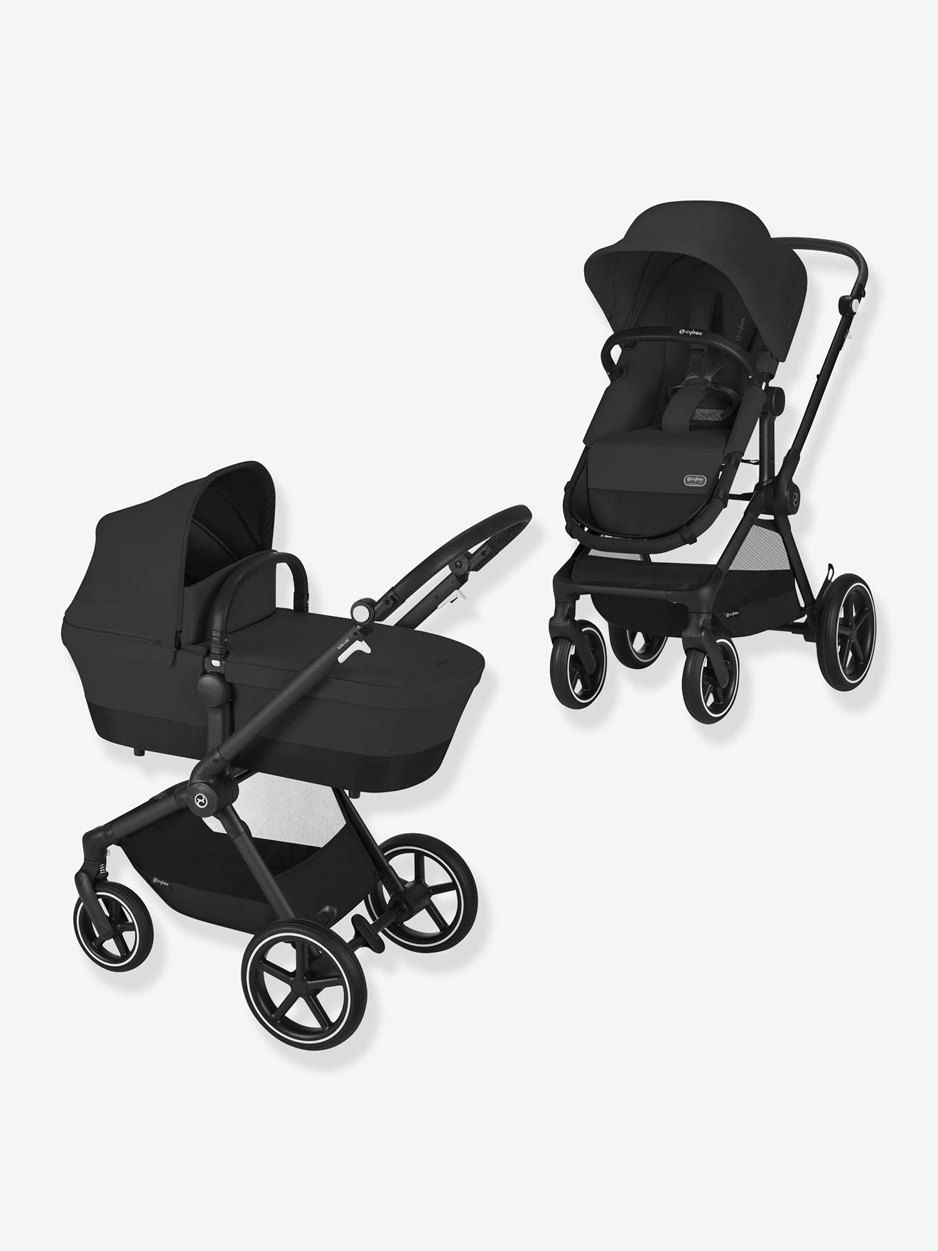 Cybex Kombi-Kinderwagen CYBEX Gold EOS LUX - schwarz