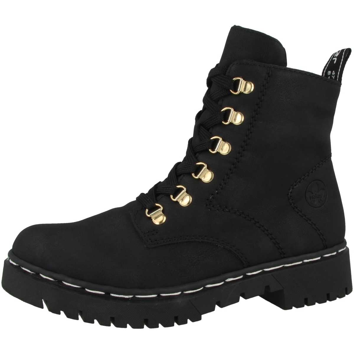 Rieker Y2422 Schnürboots schwarz