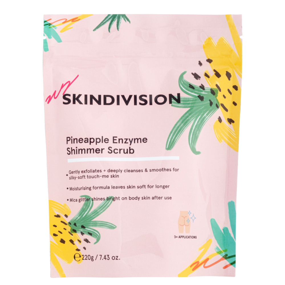 skindivision Exfoliant aux enzymes et aux ananas gommage corporel
