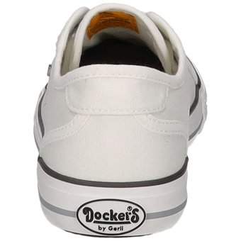 Dockers Leinen Sneaker in weiß
