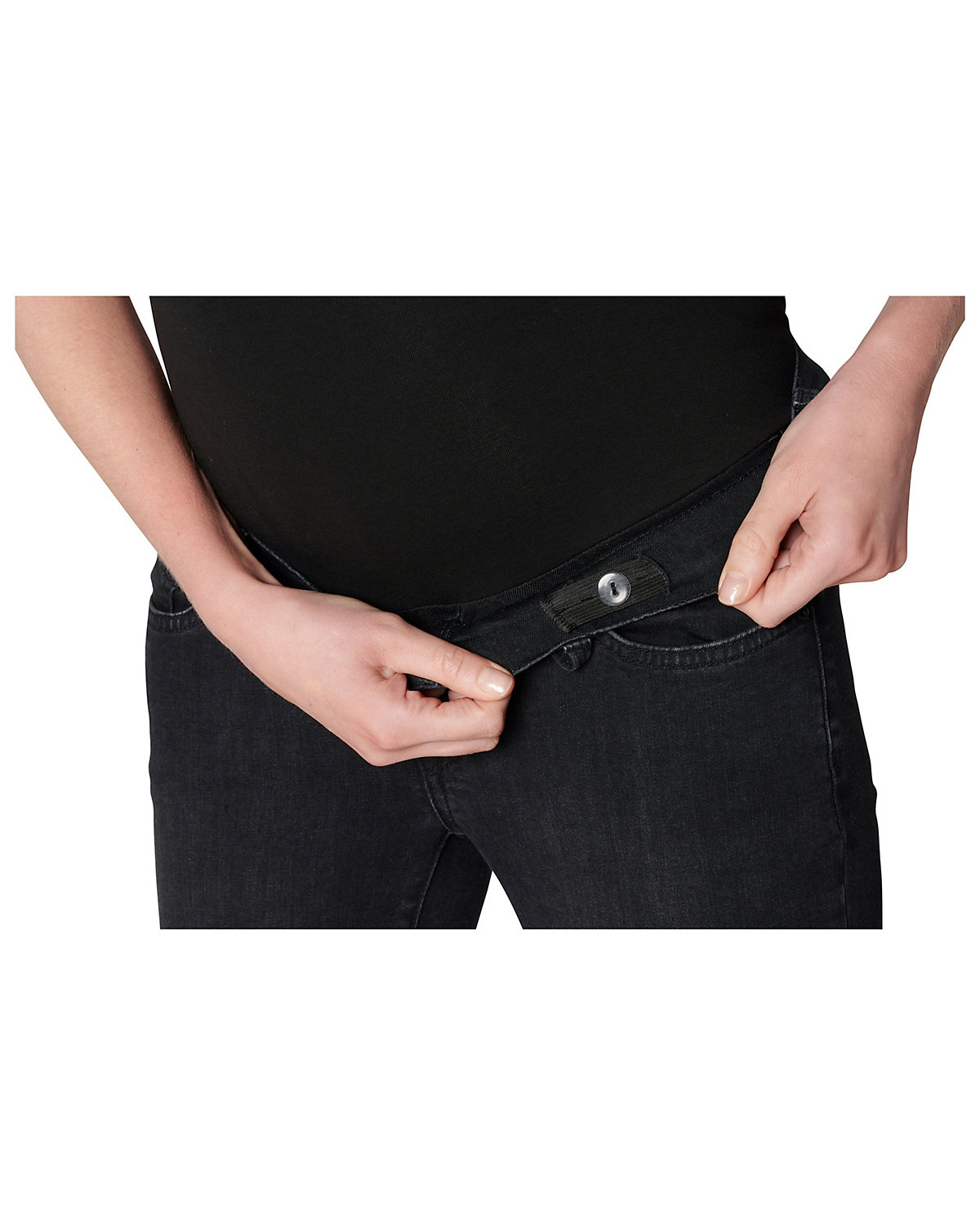 Skinny Umstandsjeans Avi Ash Grey Umstandsjeans
