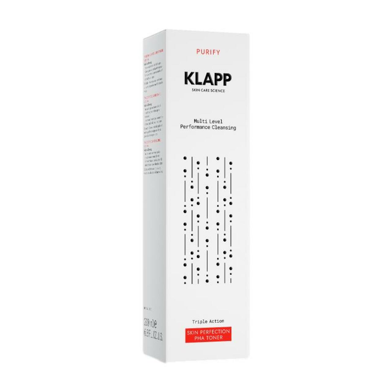 Klapp Multi Level Performance Cleansing Skin Perfection Pha Toner