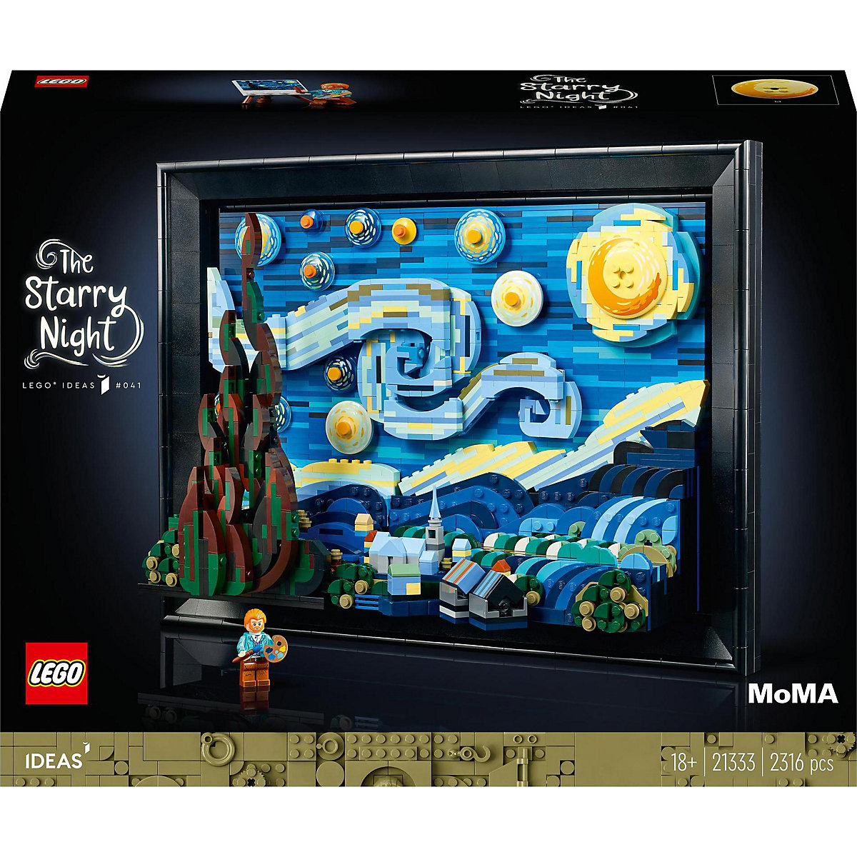 LEGO® Ideas 21333 Vincent van Gogh – Sternennacht