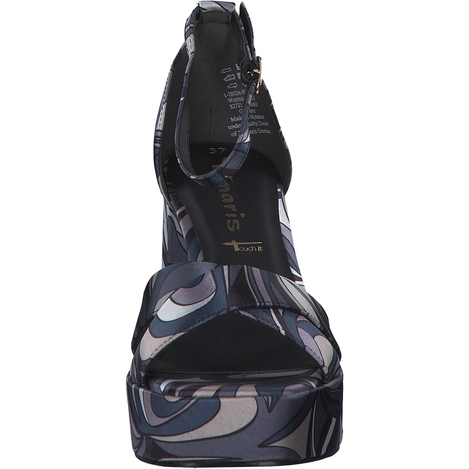 Tamaris 28024, Sandalen, Damen, BLACK COMB