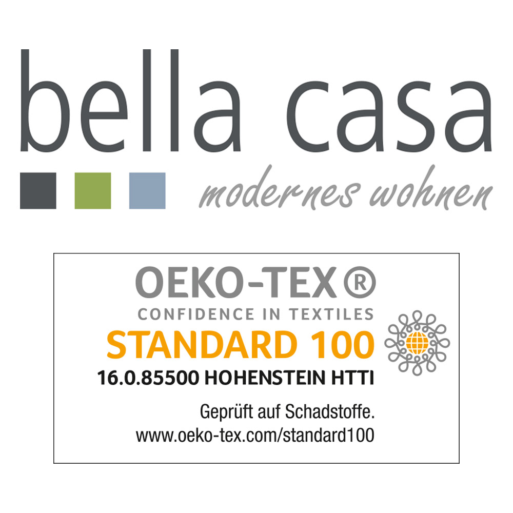 Bella Casa Weboptik-Kissen 