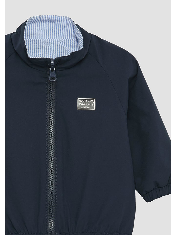 s.Oliver Outdoor-Jacke langarm in Blau günstig kaufen
