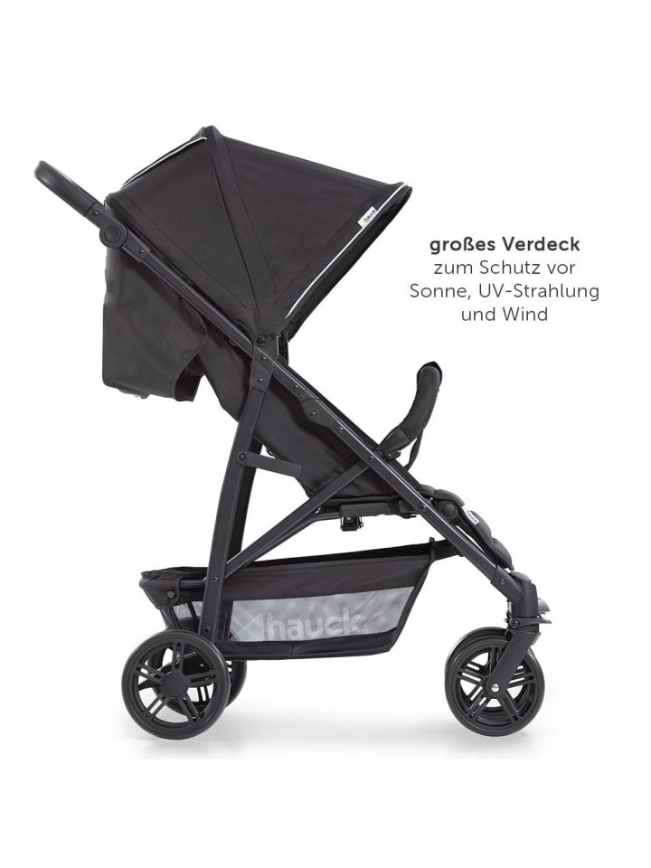 Hauck Buggy Rapid 4 - Caviar Black in schwarz günstig kaufen onesize
