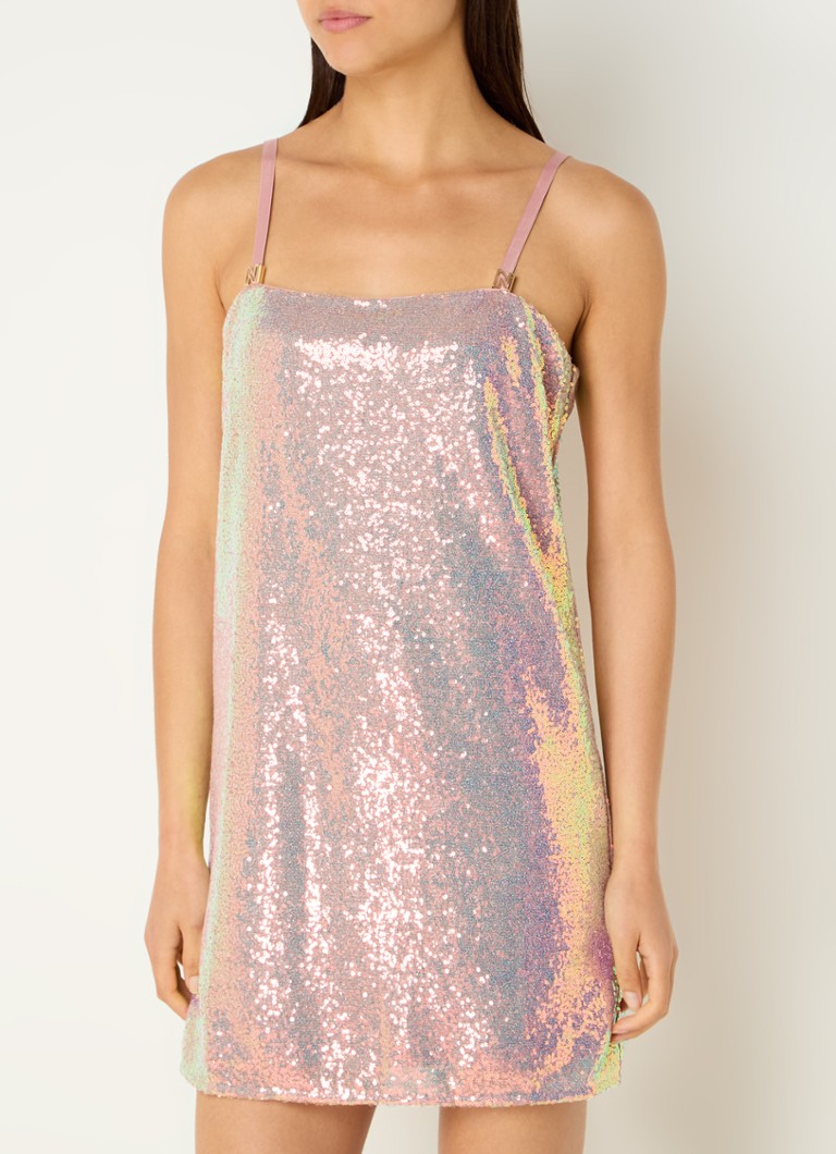 NIKKIE Dubai mini dress with sequins