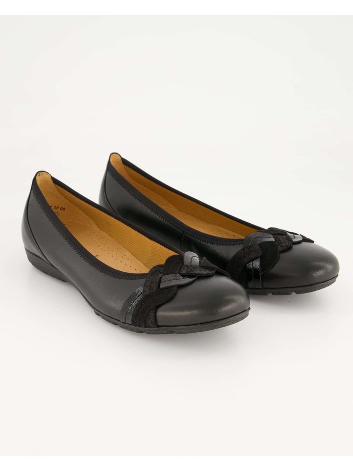 Gabor Ballerinas in Schwarz günstig kaufen 37,5
