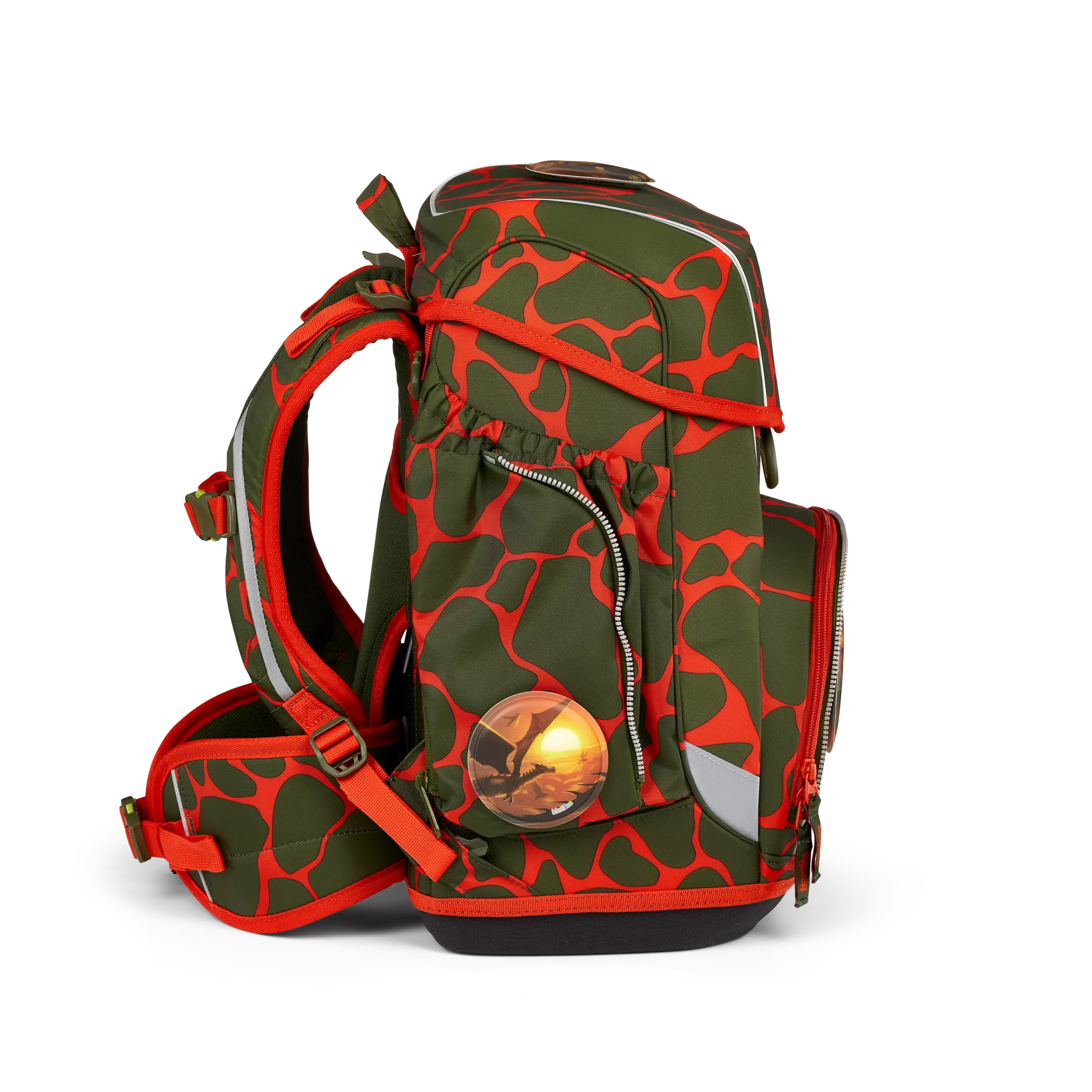 ergobag Schulranzen Set Feuerspeibär
