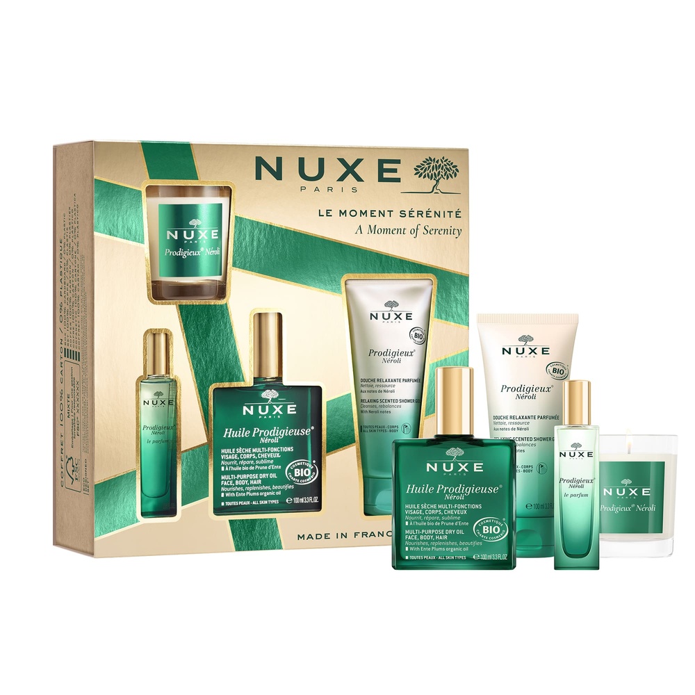 Nuxe Coffret Relaxant | Coffret Le Moment Sérénité | Nuxe Coffret de Noel