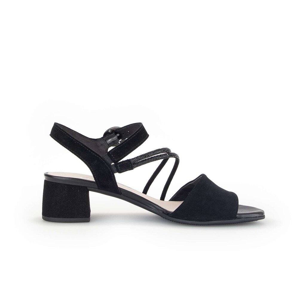 Gabor fashion Riemchensandale schwarz