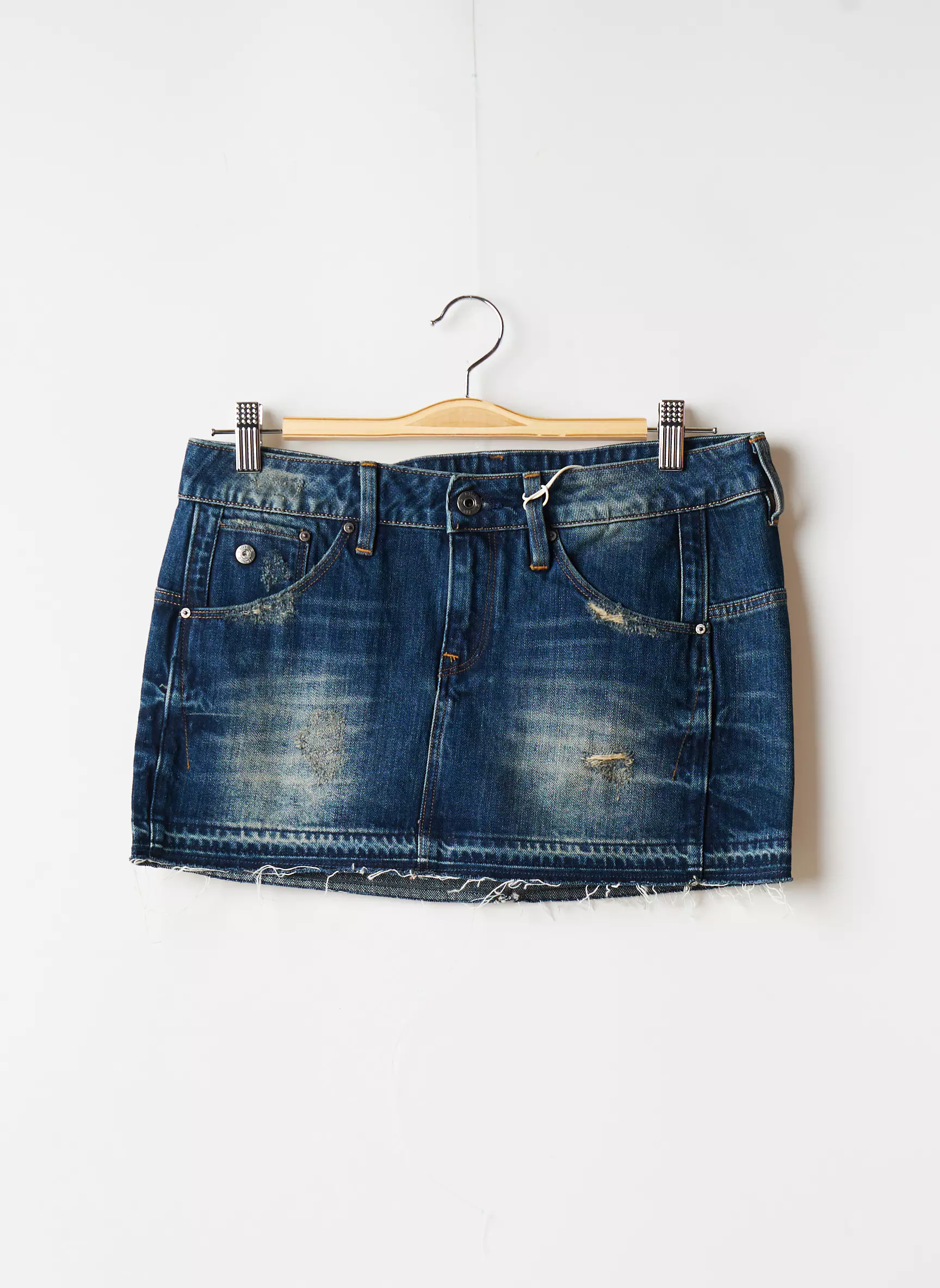G Star Mini Jupe Femme couleur bleu