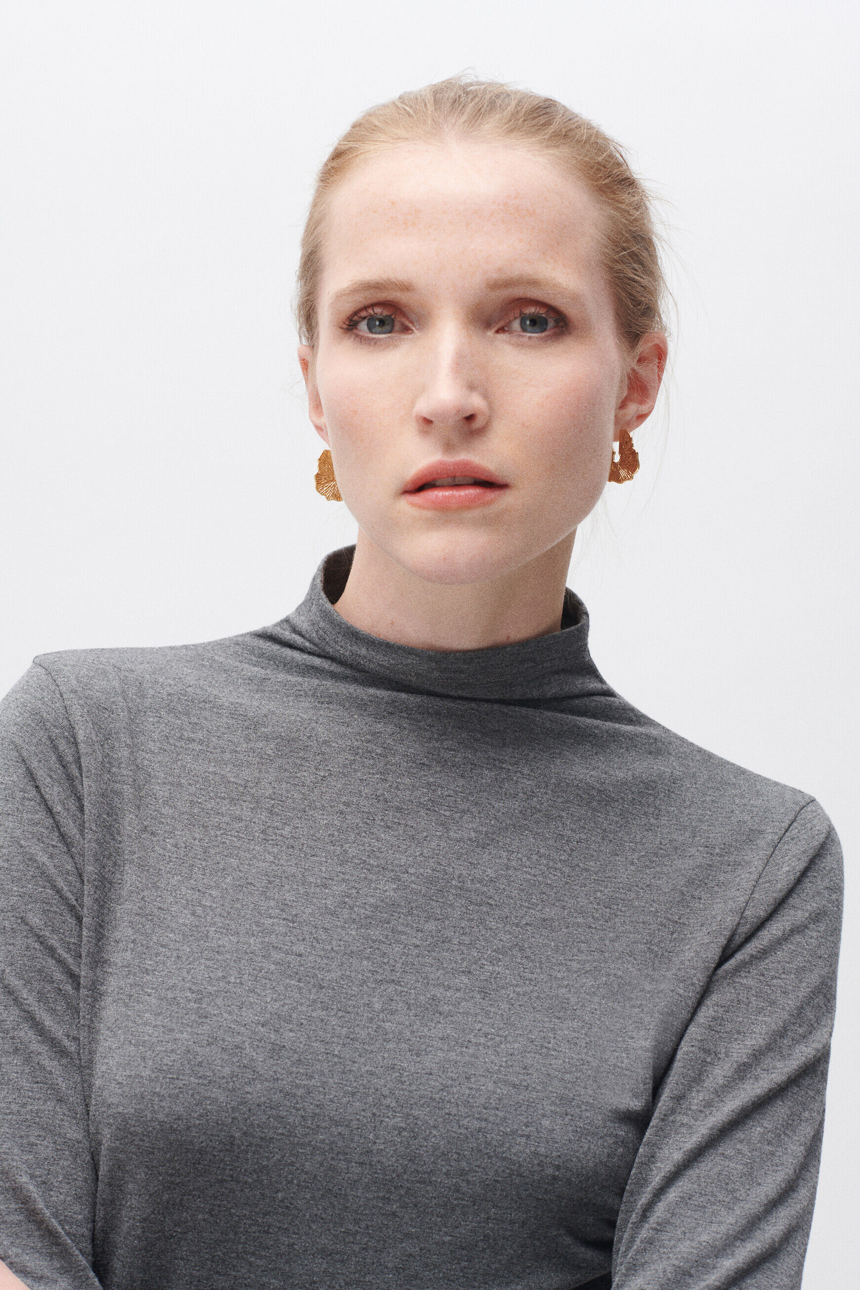 T-shirt tlilo gris fonce femme