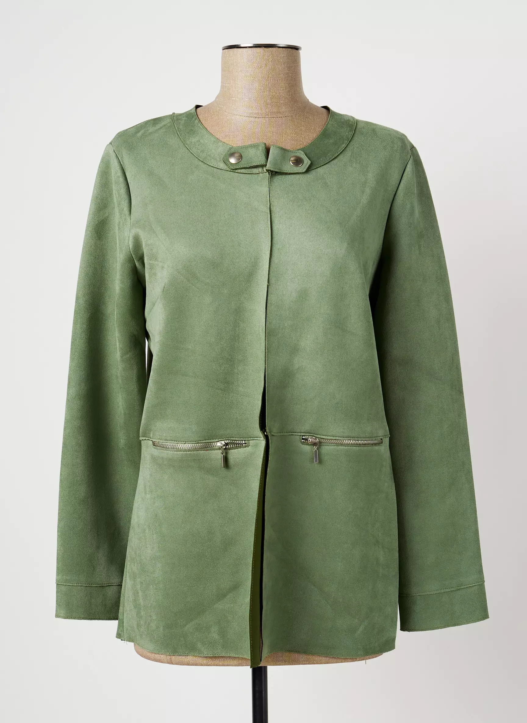 Multiples Vestecasual Femme couleur vert