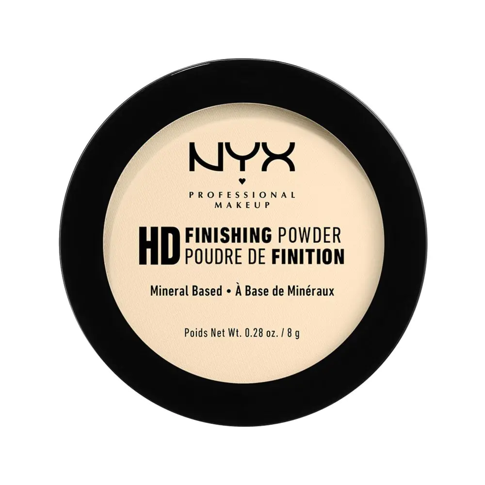Pó compacto finalizador HD NYX Banana