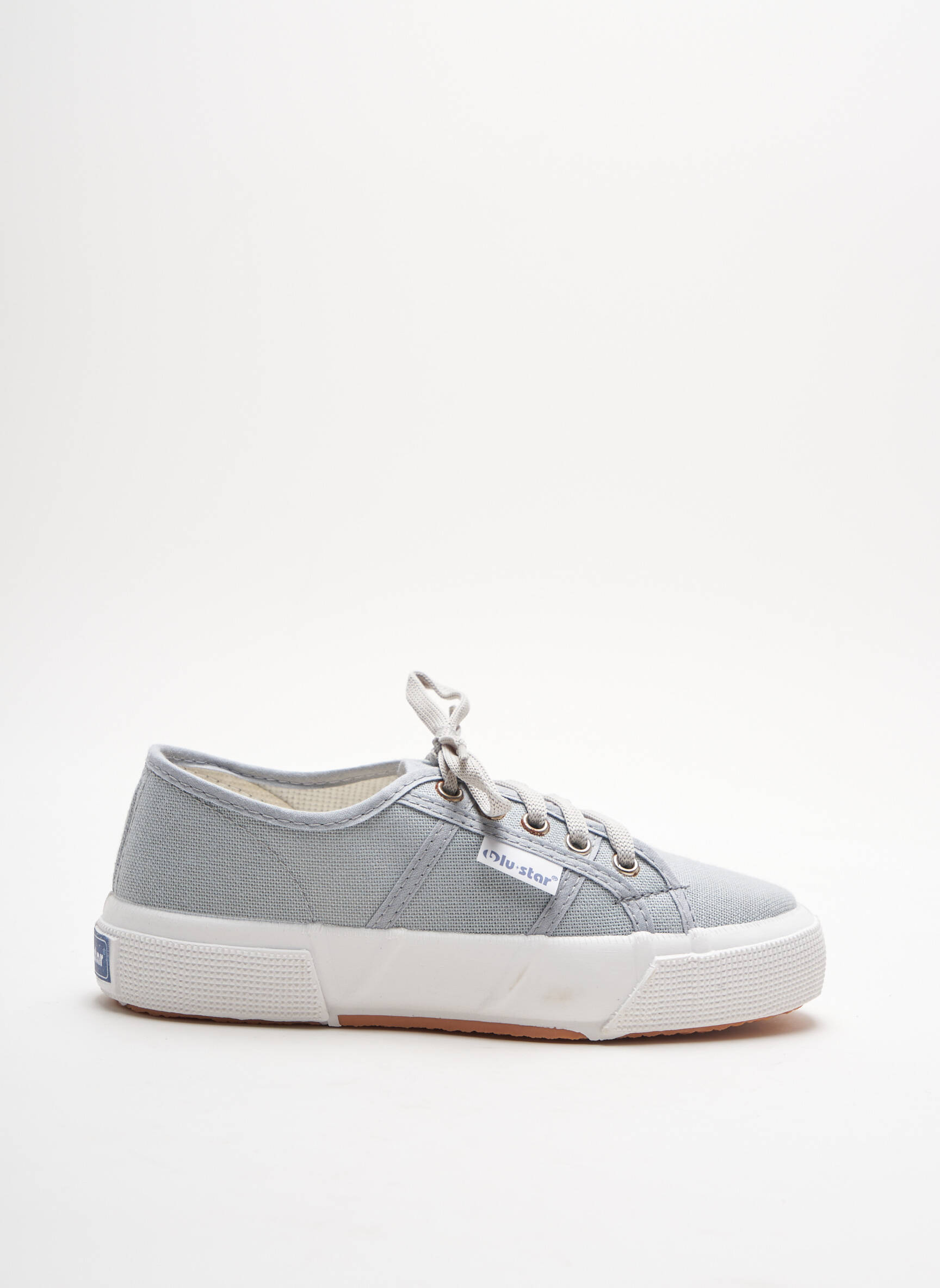 Blu Star Baskets Femme couleur gris