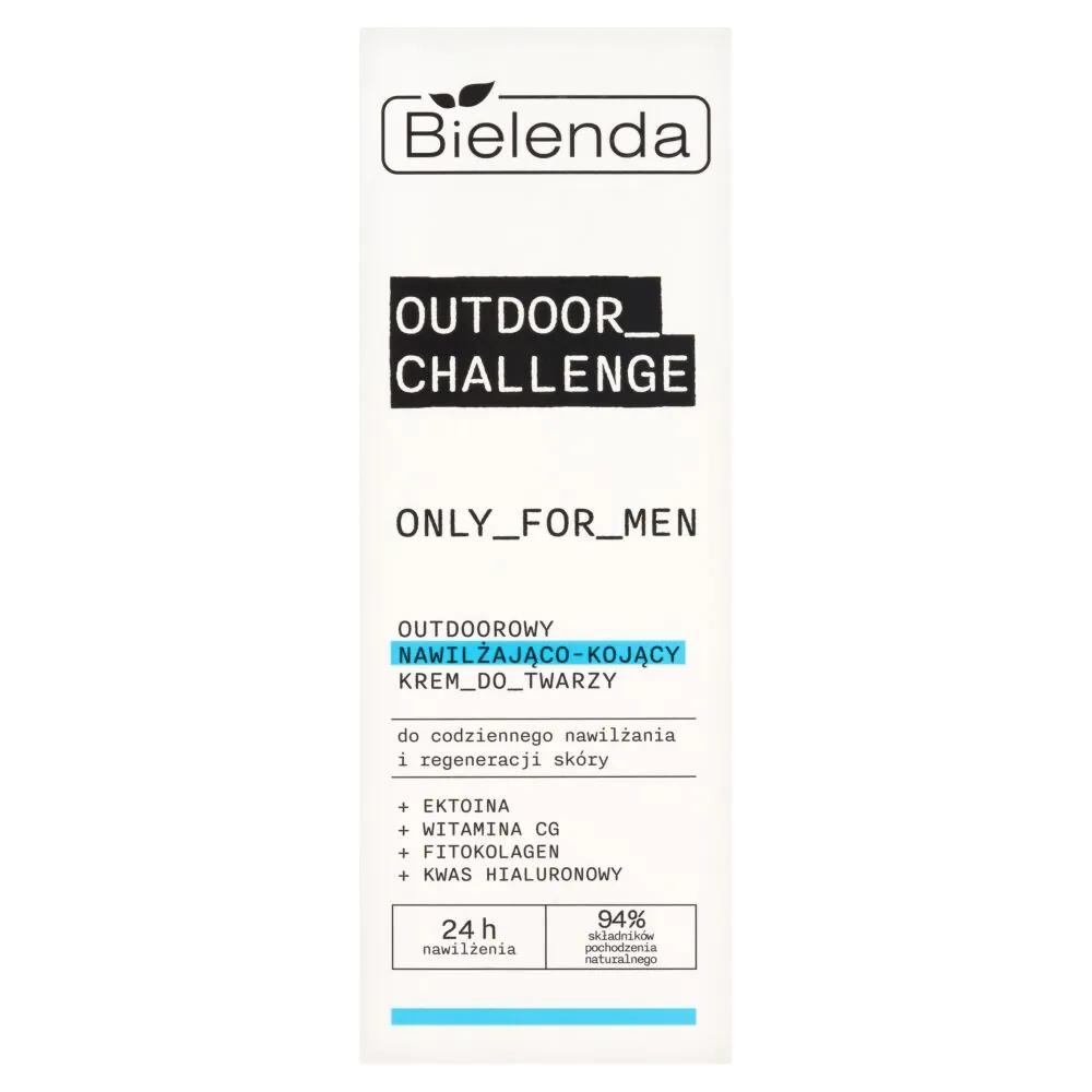 Bielenda Only For Men Outdoor Challenge Hidratantna i umirujuća krema za lice za vanjsku upotrebu