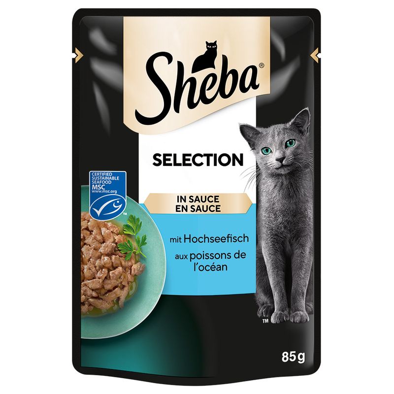 Sparpaket Sheba Varietäten Frischebeutel 56 x 85 g
