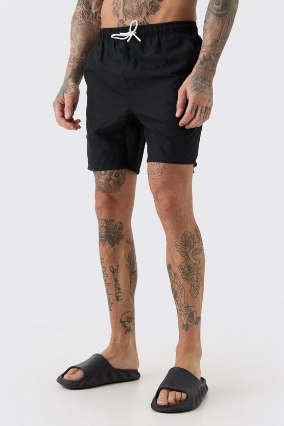 Tall mittellange Badehose