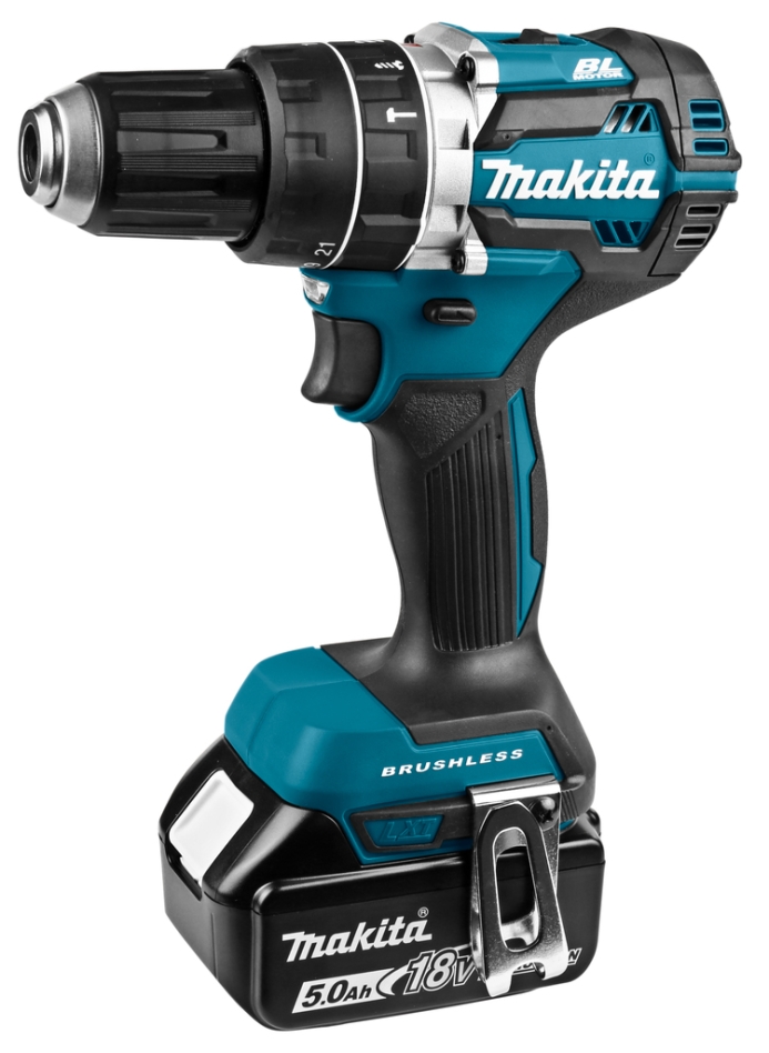 Makita DHP484RTJ Mașină de șurubelniță cu acumulator 18V 5,0 AH Li-ion