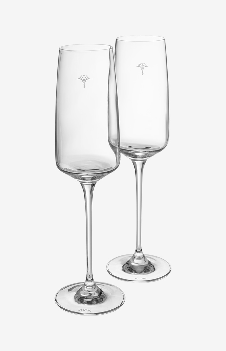 Champagnerglas Single Cornflower - 2er Set - im JOOP!