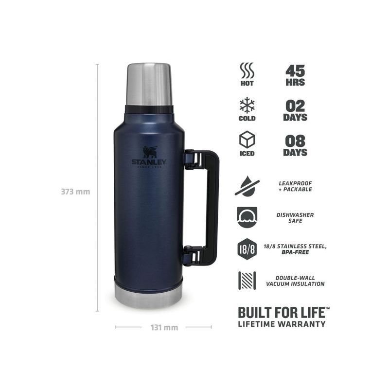 Stanley Thermoflasche, Classic Legendary Bottle Xlarge 2.0qt \/1.9l Nightfall