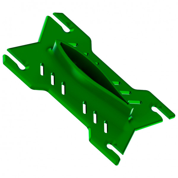 Indiana - Foil Baseplate Alu (incl. Zinc Anode & Screws)