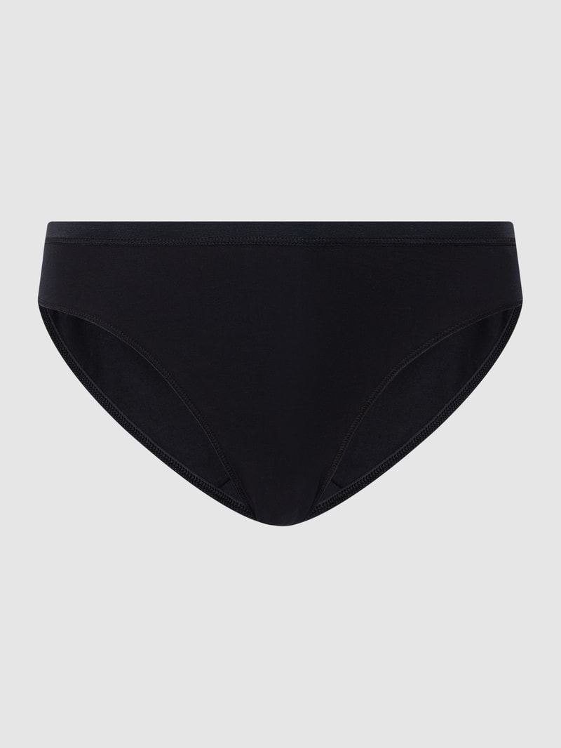 Slip mit Stretch-Anteil Modell 'Cotton Sensation' in schwarz