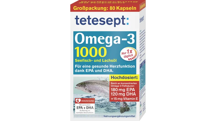 tetesept Omega-3 1000