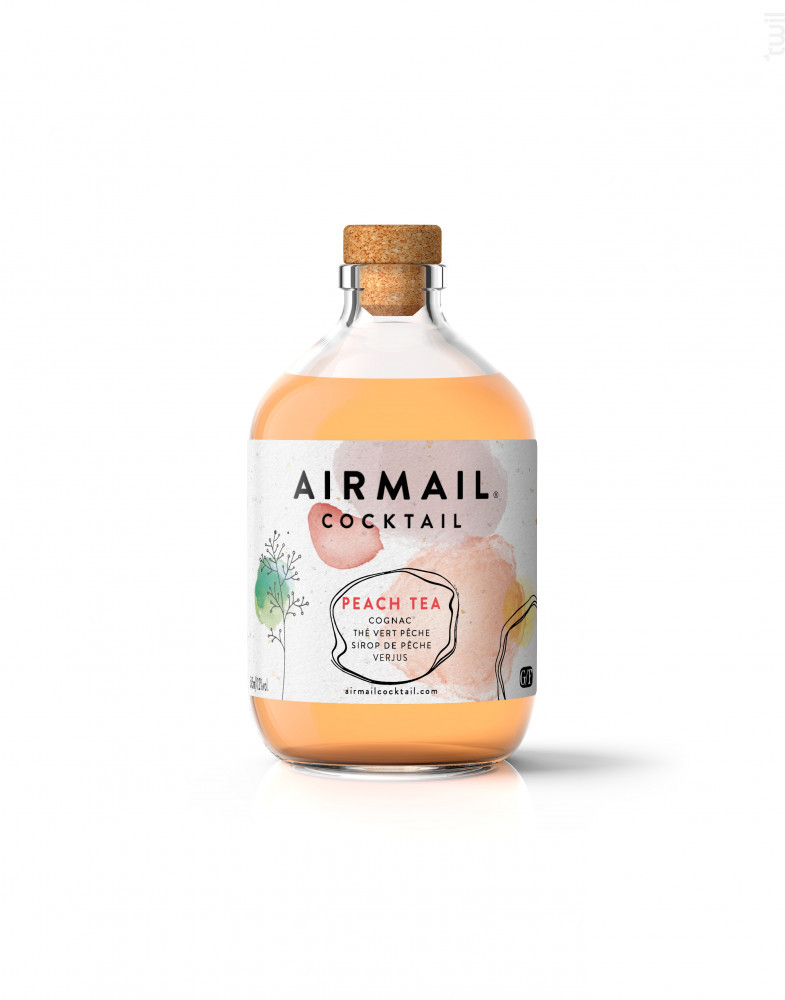 Peach Tea - Cocktail au Cognac Airmail Cocktail