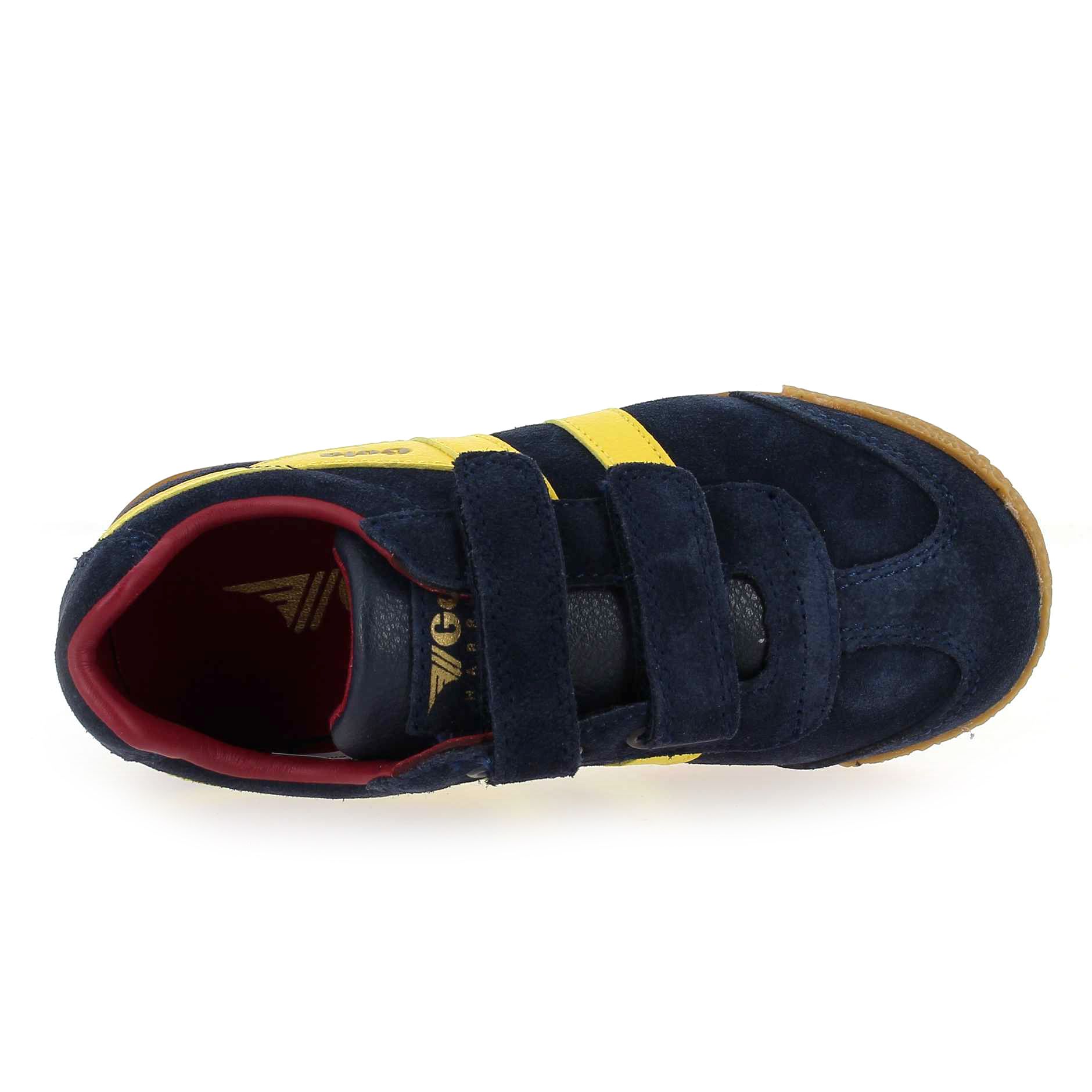 Gola  HARRIER VELCRO CKA192 - Marine Jaune
