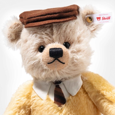 007 Bösewichte: Auric Goldfinger Teddybär, 28 cm, mehrfarbig