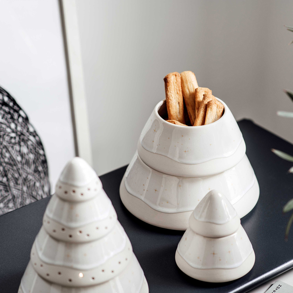 like. by Villeroy & Boch Boîte sapin Winter Glow rangements de cuisine