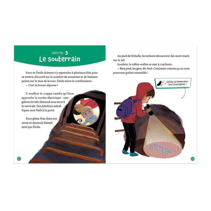 Livre Mon roman énigme, mes première enquêtes - Auzou
