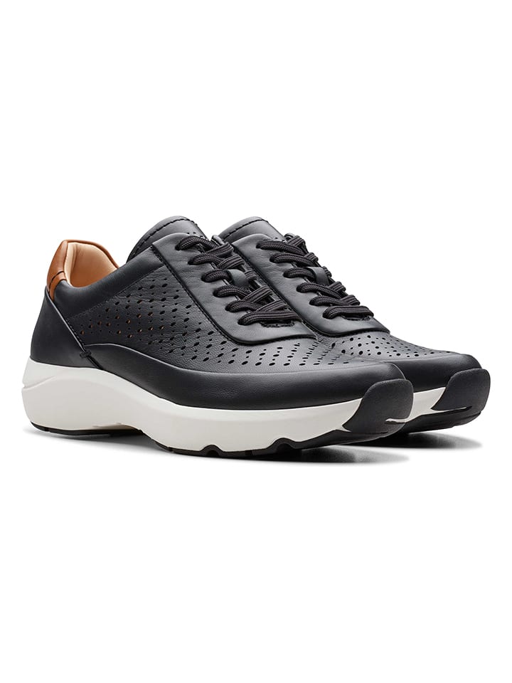 Clarks Leder-Sneakers 