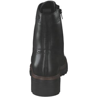 Tamaris Schnürstiefelette in schwarz
