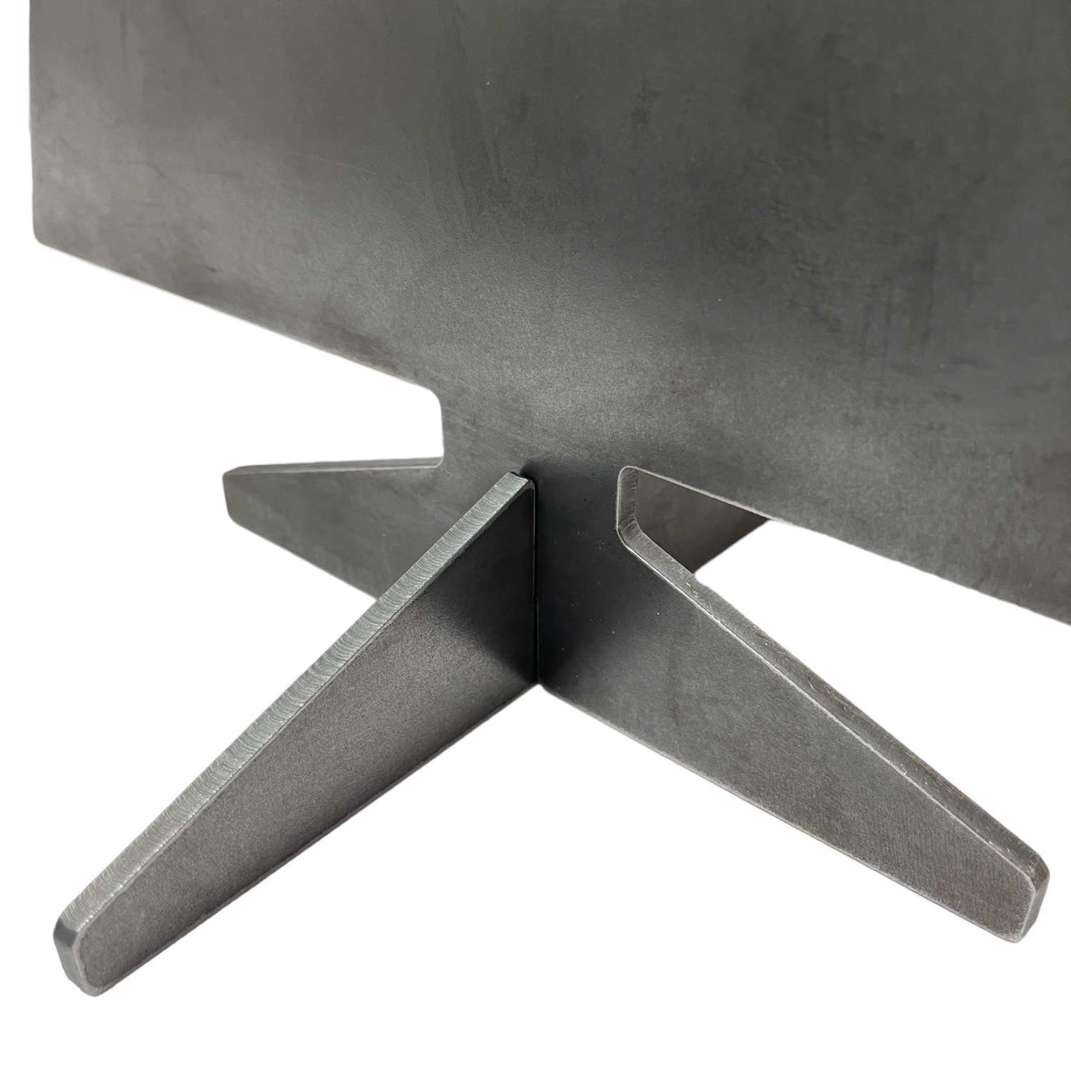 Creativ Metall Künstlicher Weihnachtsbaum, Stahl 4mm Innen und Außen 30x40x17,5cm Industrielook