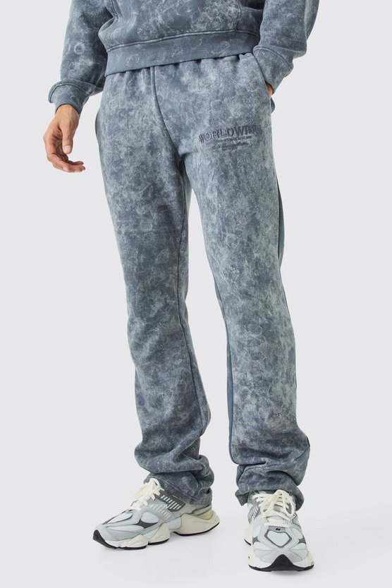 Jogginghose mit zerrissener Applikation